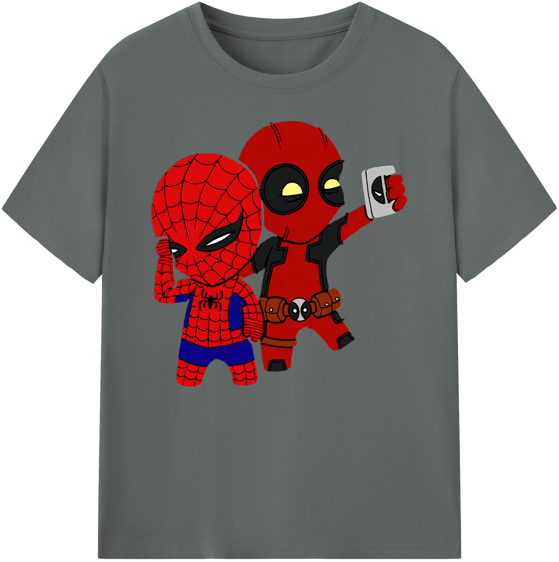 （画像用） Deadpool デッドプール 綿100％ メンズ半袖Tシャツ｜肌触りやわらか＆通気性